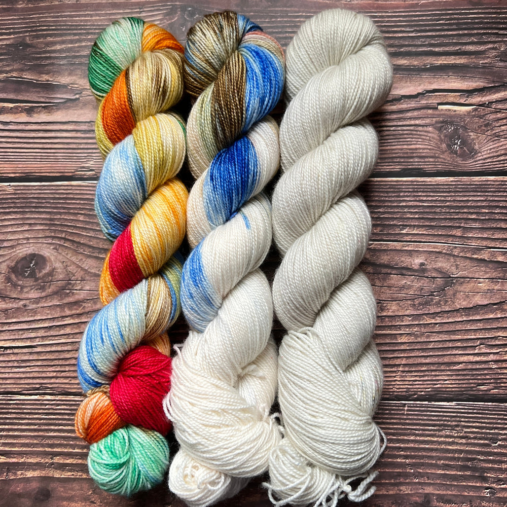 Woolen wild & free 3 skein kits (ONLINE ORDER ONLY)