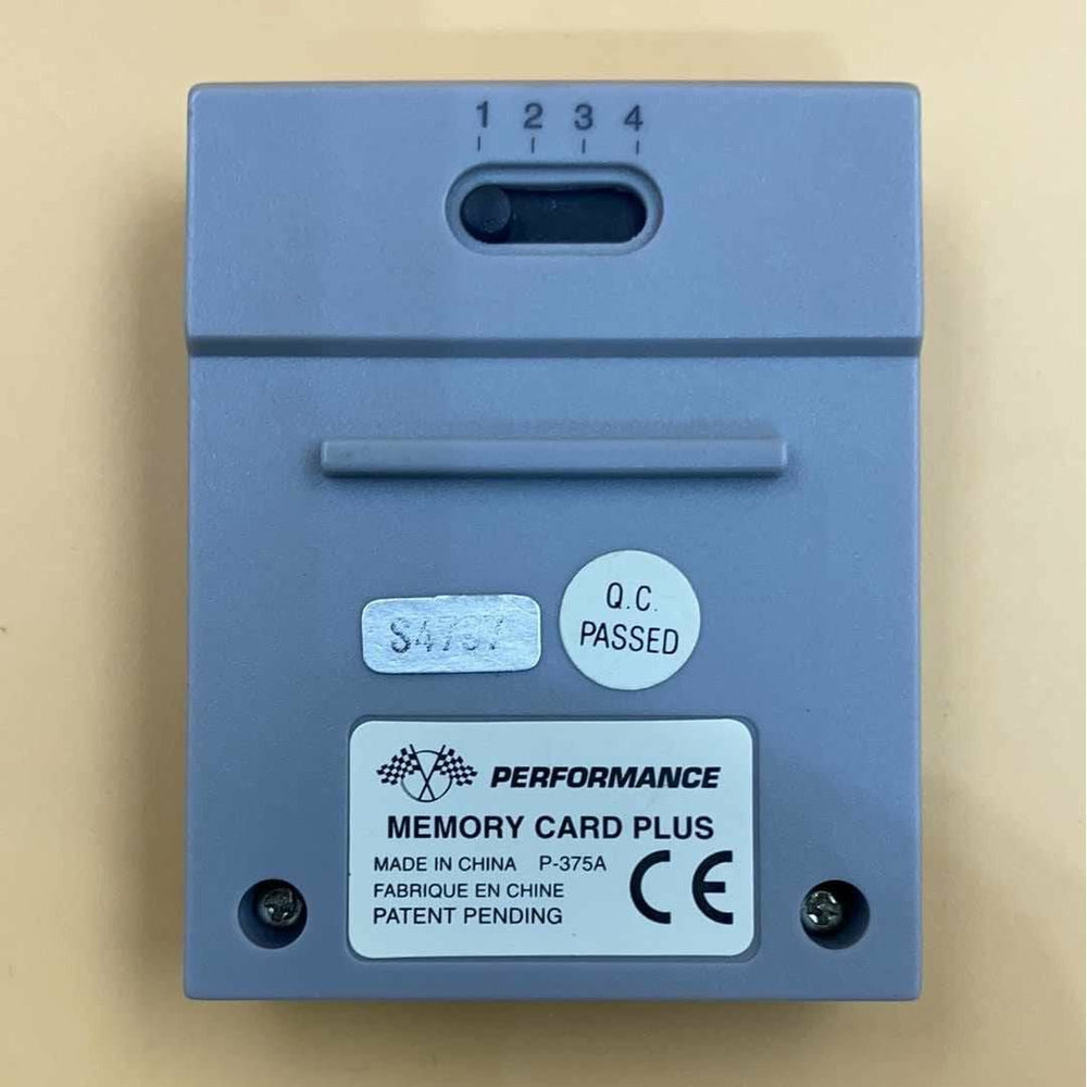 Performance Memory Card Plus - Nintendo 64 (Online Order Only)