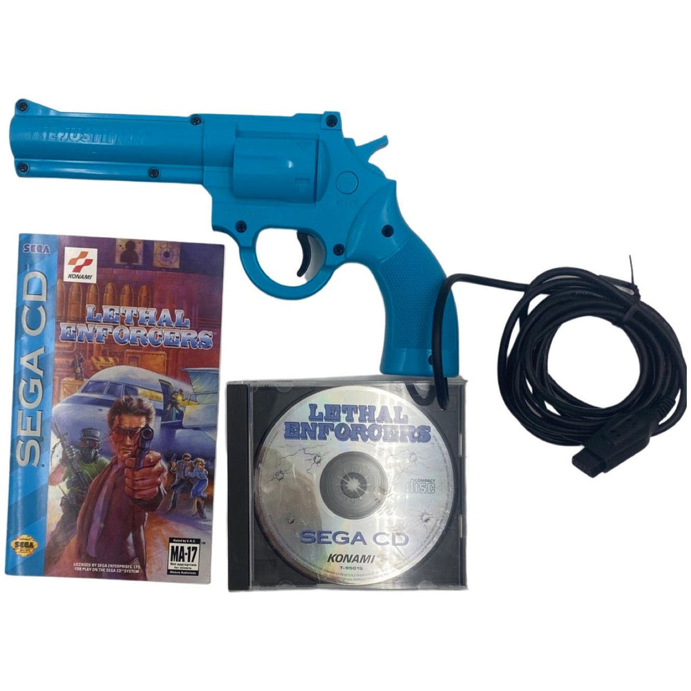 Lethal Enforcers [Gun Bundle] - Sega CD (Online Order Only)
