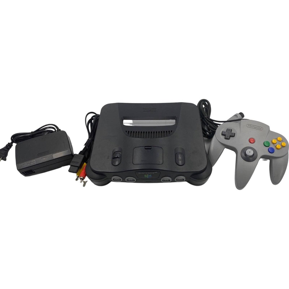 Nintendo 64 System with Jumper Pak & 1 Controller (Online Order Only)
