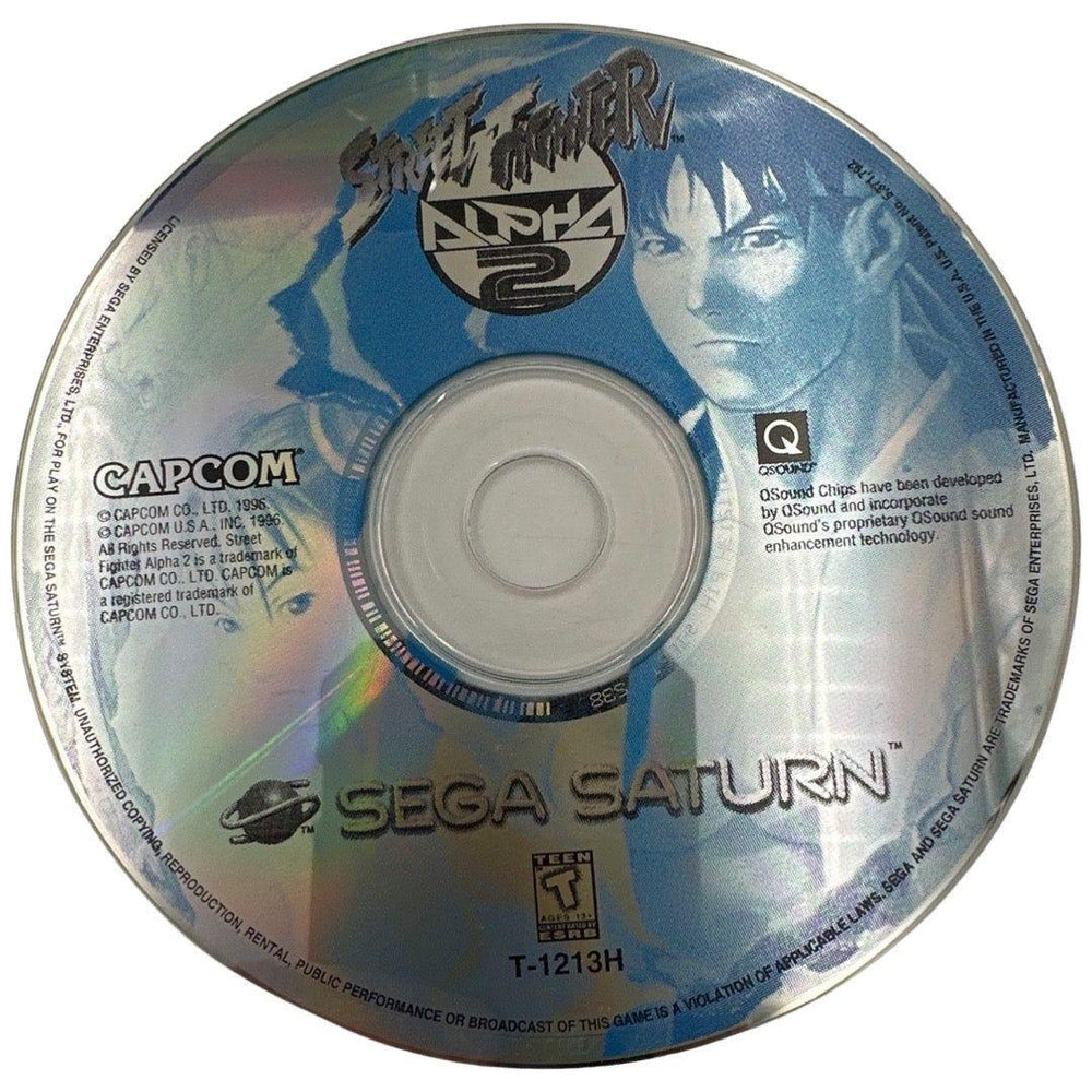 Street Fighter Alpha 2 - Sega Saturn (LOOSE) (Online Order Only)