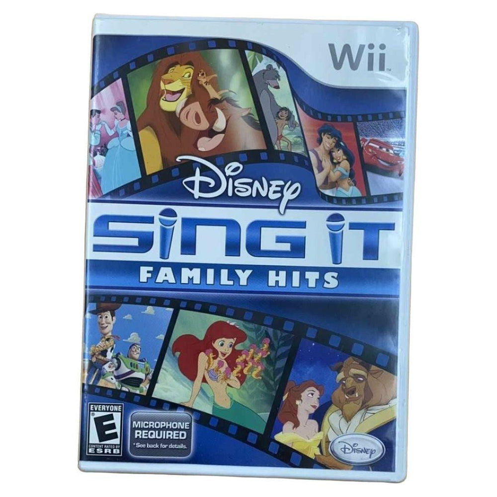 Disney Sing It Family Hits - Wii - (CIB) (Online Order Only)