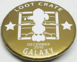 Loot Crate 2015 Galaxy Pin (ONLINE ORDER ONLY)