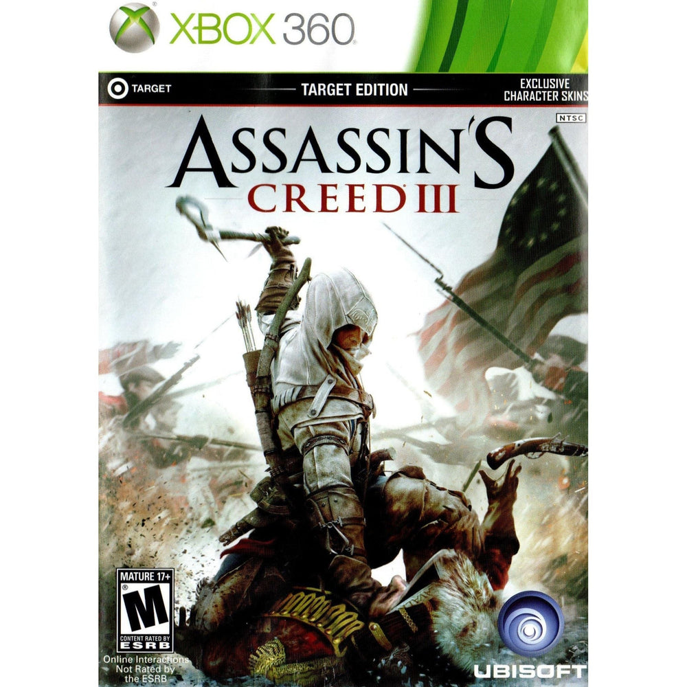 Assassin's Creed III (Target Edition) - Xbox 360 (Online Order Only)