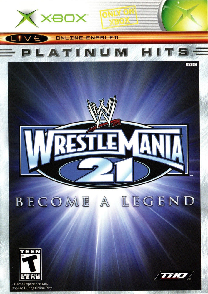 WWE WrestleMania 21 (Platinum Hits) (Xbox) (ONLINE ORDER ONLY)