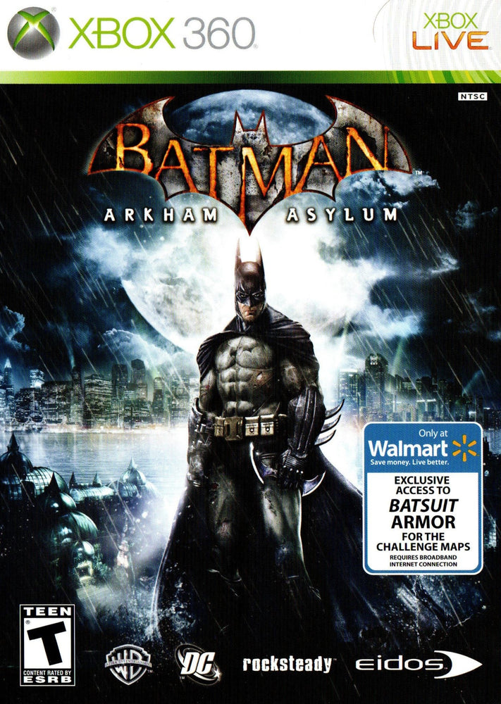 Batman: Arkham Asylum Walmart Exclusive (Xbox 360) (ONLINE ORDER ONLY)