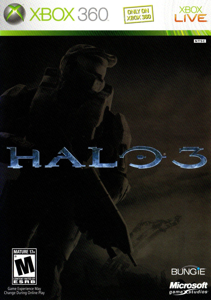 Halo 3: Legendary Black Cover Variant (Xbox 360) (ONLINE ORDER ONLY)