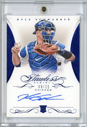 2016 Panini Flawless Kyle Schwarber #RF-KS /15 Auto Rookie RC Baseball Card (ONLINE ORDER ONLY)