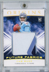 2025 Panini Origins Future Fabrics Cam Ward #FF1 /199 Relic Rookie RC Football Card (ONLINE ORDER ONLY)