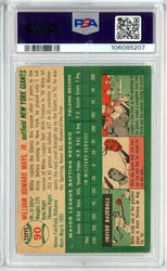 Graded 1954 Topps Willie Mays #90 Baseball Card PSA 3 Very Good (ONLINE ORDER ONLY)
