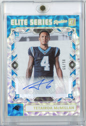 2025 Panini Donruss Tetairoa McMillan #ESRTMN Elite Series Rookies Auto /99 Rookie RC Football Card (ONLINE ORDER ONLY)