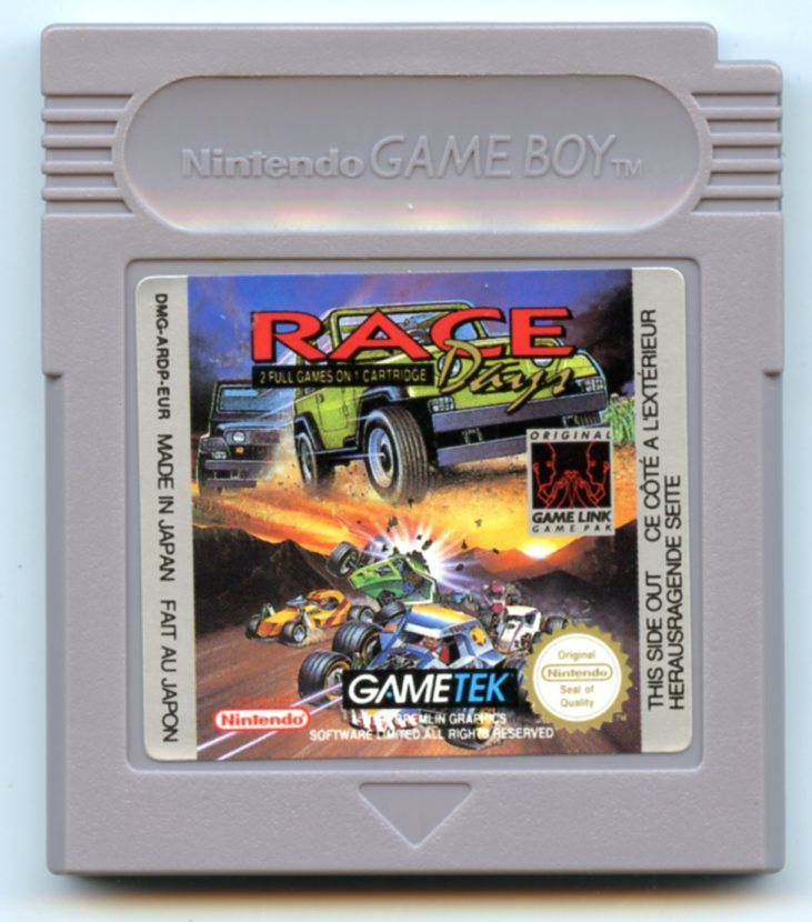 Race Days (Gameboy) (ONLINE ORDER ONLY)