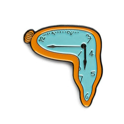 Persistence of Memory - Salvador Dali Enamel Pin - Today is Art Day (ONLINE ORDER ONLY)