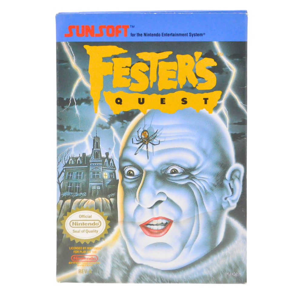 NES Cart Complete in Box - Fester's Quest (Online Order Only)