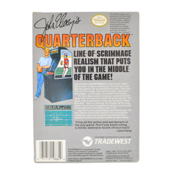 NES Cart Complete in Box - John Elway's Quarterback (Online Order Only)