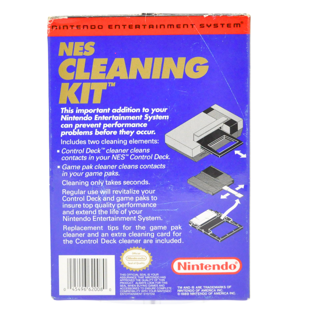 NES Cart Complete in Box - NES Cleaning Kit (First Print) (Online Order Only)