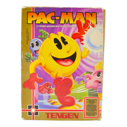 NES Cart in Box - Pac-Man (Tengen, No Manual) (Online Order Only)