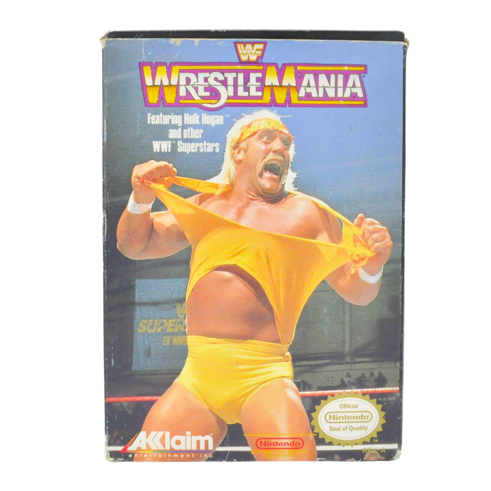 NES Cart Complete in Box - Wrestle Mania (Online Order Only)