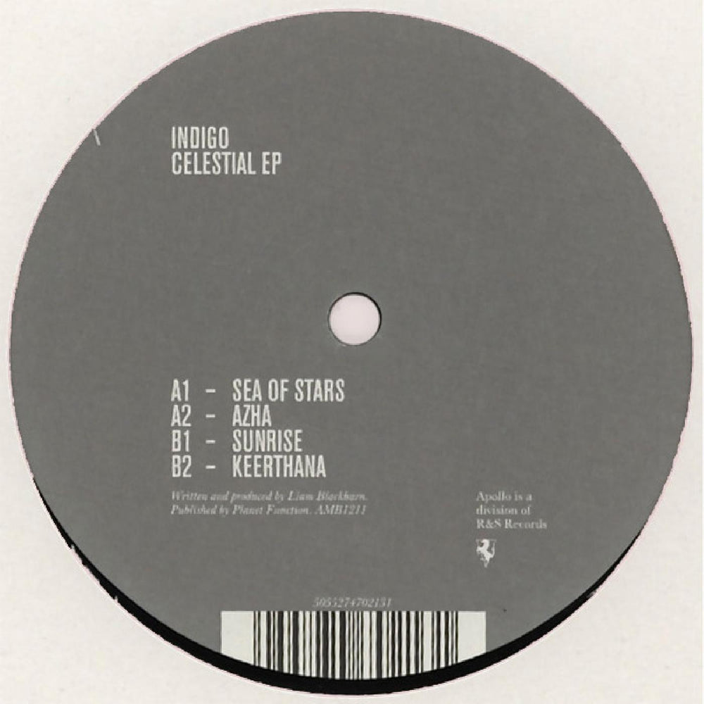 Indigo - Celestial EP 12" [Vinyl] (ONLINE ORDER ONLY)