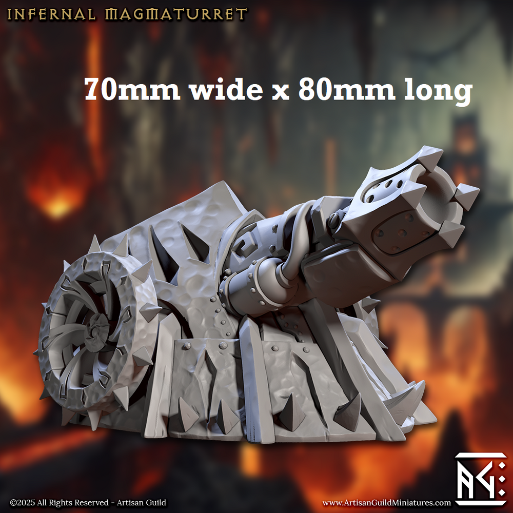 Infernal Magmaturret (Cannon Terrain) (Online Only)