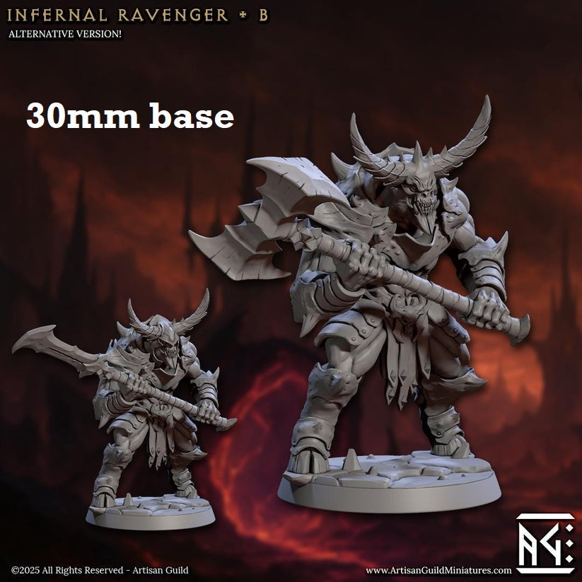 Infernal Ravager: Sculpt B (Demon Warrior) (Online Only)