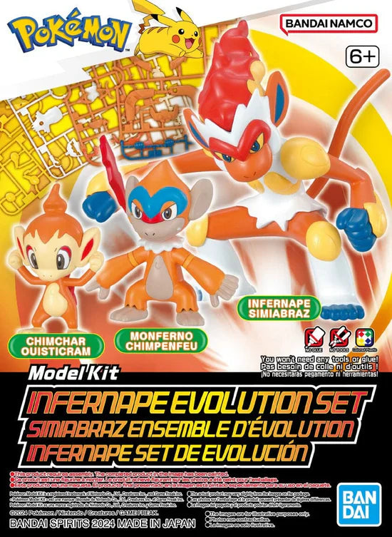 Pokemon Select Series 7 Infernape Evolution Set Model Kit (ONLINE ORDER ONLY)