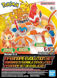 Pokemon Select Series 7 Infernape Evolution Set Model Kit (ONLINE ORDER ONLY)