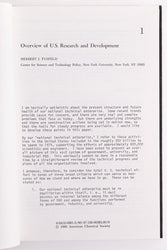 Innovation and U.S Research (ONLINE ORDER ONLY)