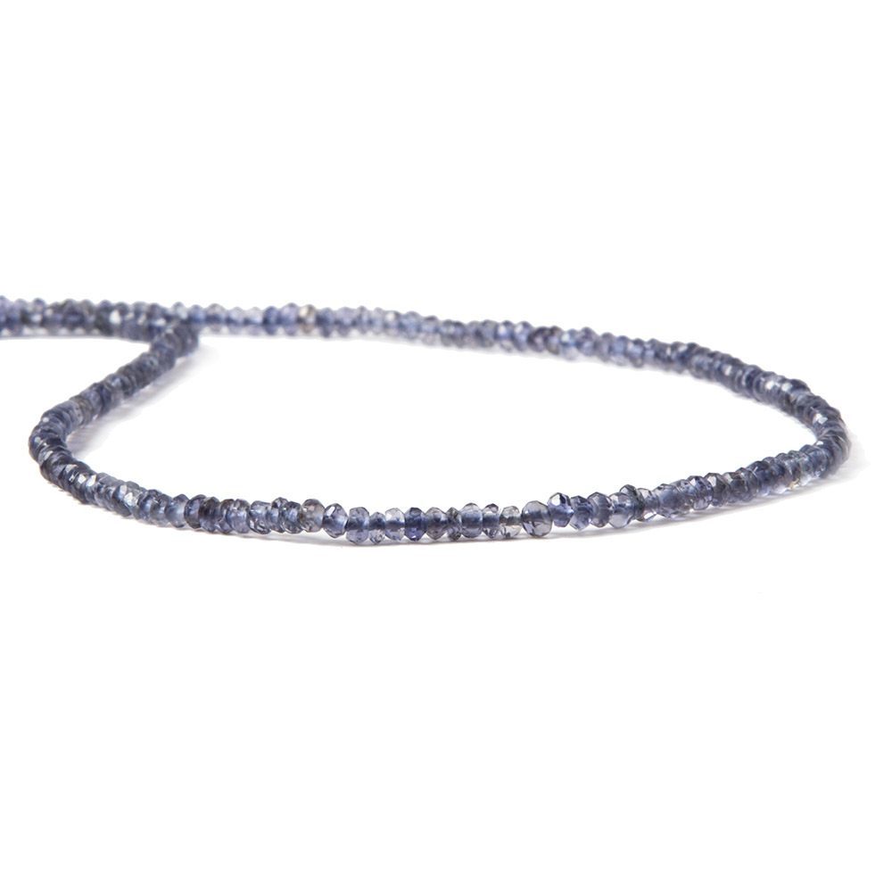 Iolite Beads Faceted Rondelle (ONLINE ORDER ONLY)