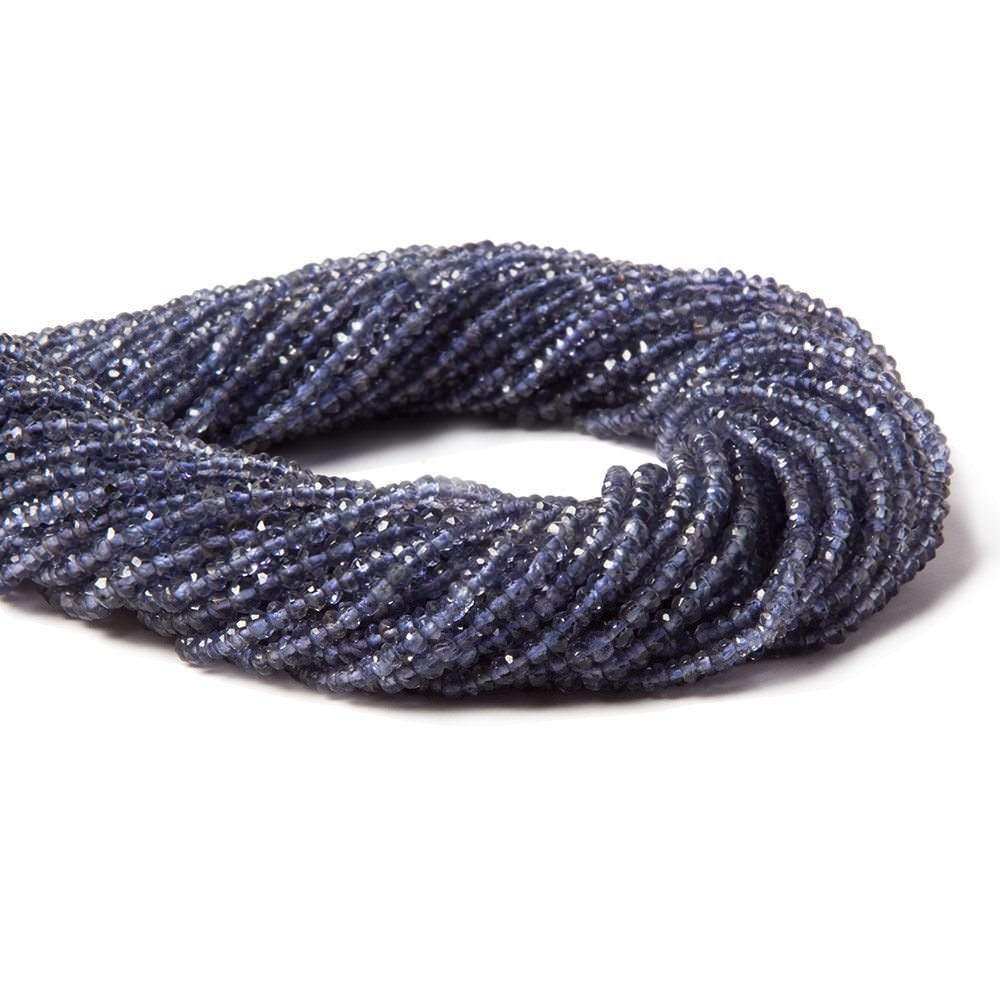 Iolite Beads Faceted Rondelle (ONLINE ORDER ONLY)