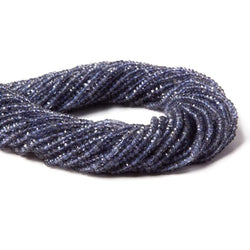 Iolite Beads Faceted Rondelle (ONLINE ORDER ONLY)