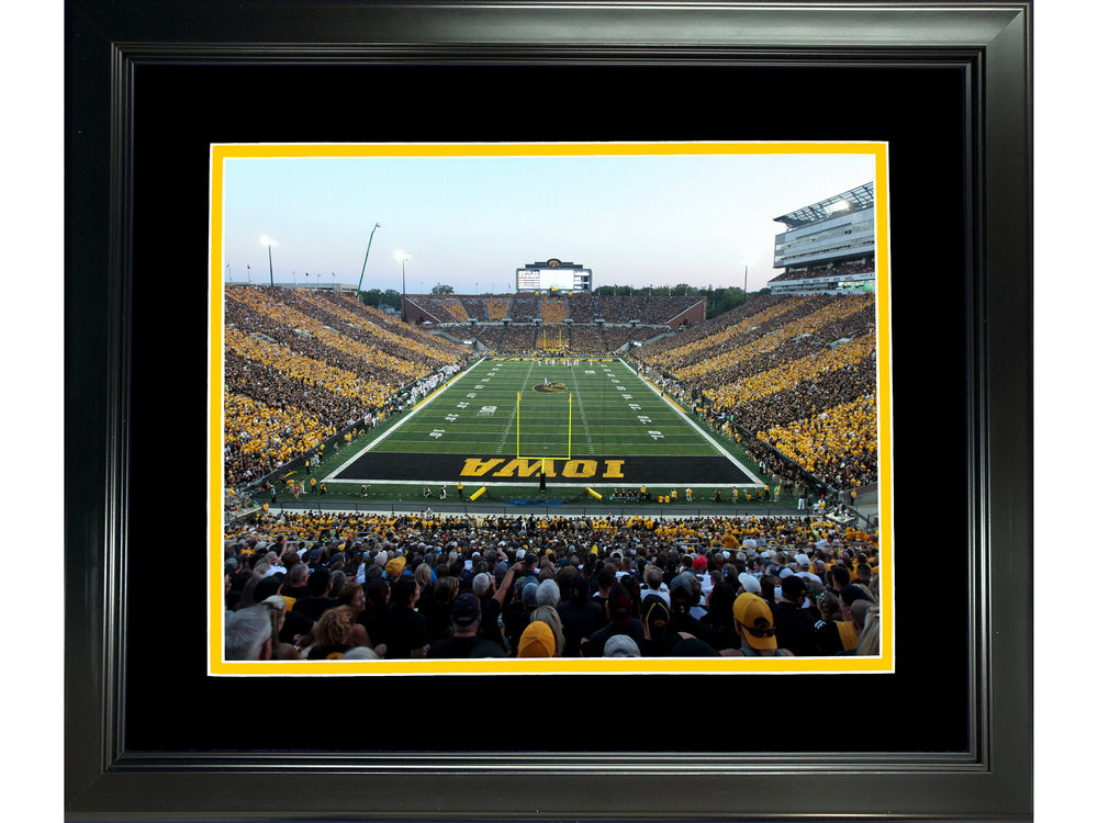 Framed Kinnick Stadium Iowa Hawkeyes 11"x14" NCAA Football Photo Professionally Matted (ONLINE ORDER ONLY)