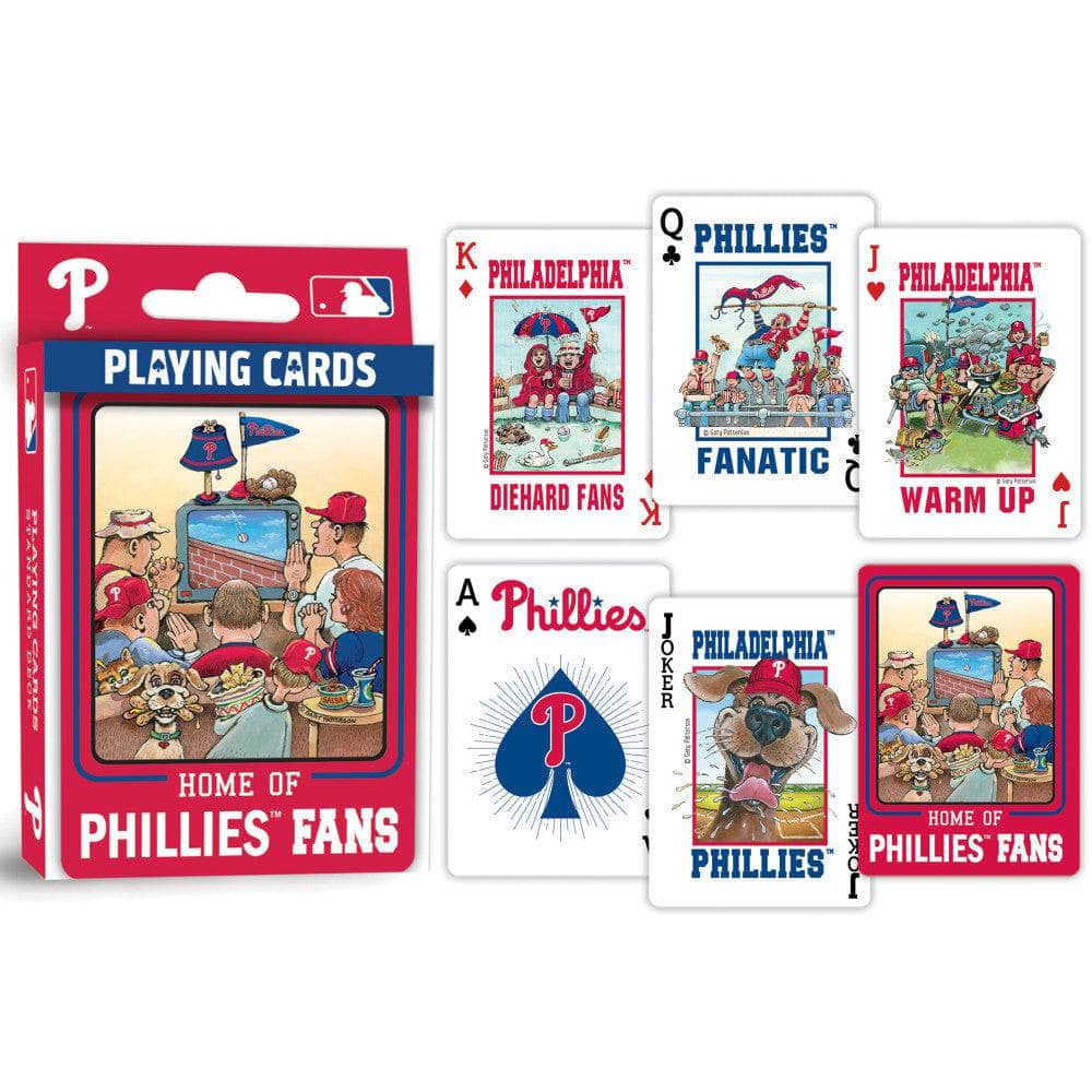 Philadelphia Phillies Fan Deck Playing Cards - 54 Card Deck (ONLINE ORDER ONLY)