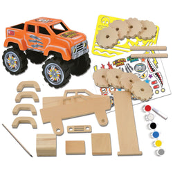 Monster Truck Buildable Wood Craft & Paint Kit (ONLINE ORDER ONLY)