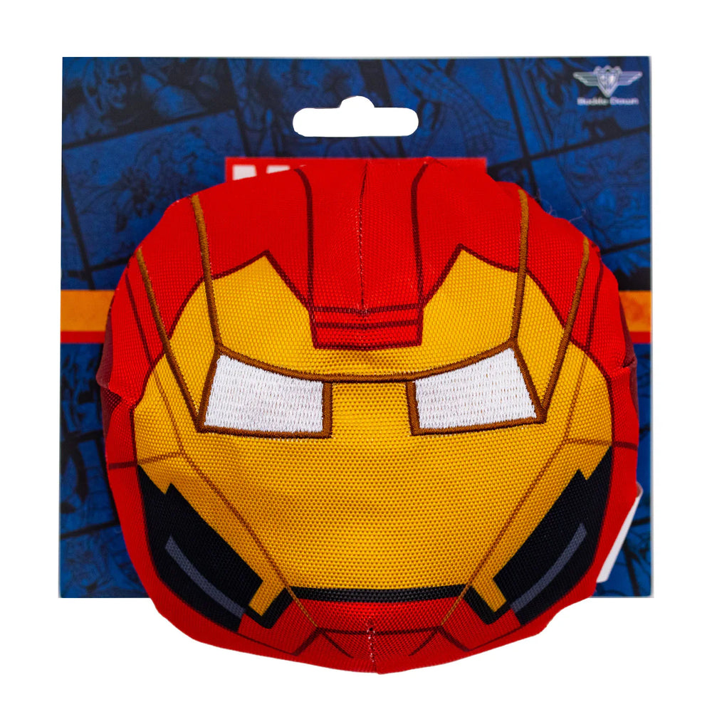 Iron Man Marvel Comics Squeaky Ballistic Dog Toy (Online Order Only)