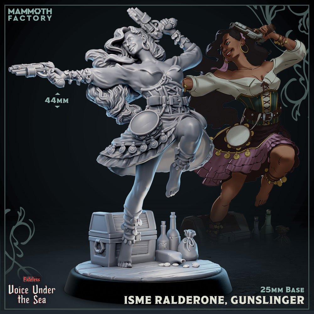 Isme Ralderone, Gunslinger (Female Human Pirate) (Online Only)