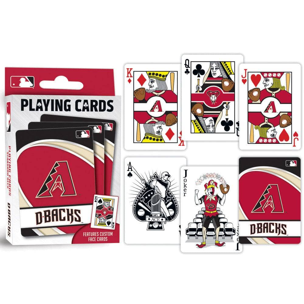 Arizona Diamondbacks Playing Cards - 54 Card Deck (ONLINE ORDER ONLY)