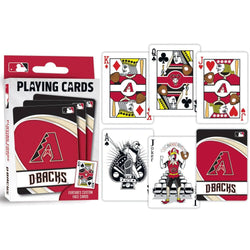 Arizona Diamondbacks Playing Cards - 54 Card Deck (ONLINE ORDER ONLY)