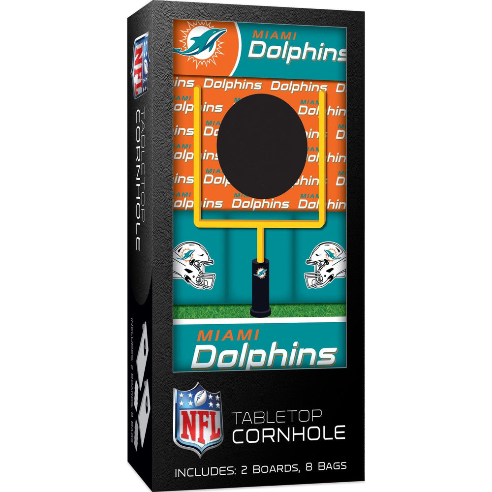 Miami Dolphins - NFL Tabletop Cornhole (ONLINE ORDER ONLY)