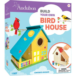 Audubon - Bird House Buildable Wood Craft & Paint Kit (ONLINE ORDER ONLY)