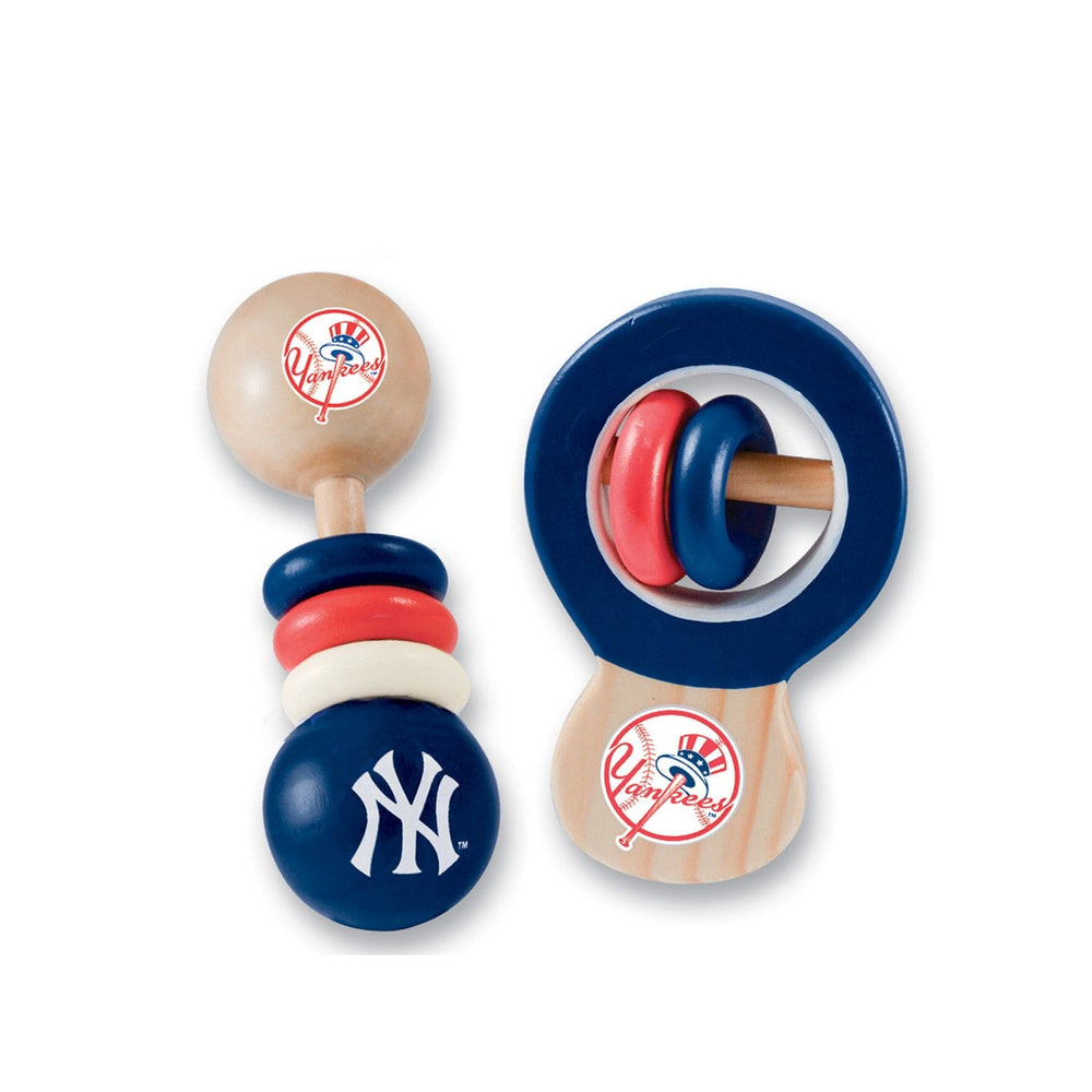 New York Yankees - Baby Rattles 2-Pack (ONLINE ORDER ONLY)