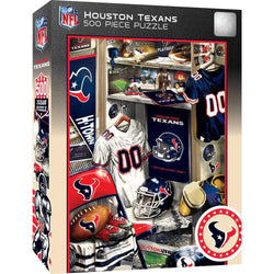 Houston Texans - Locker Room 500 Piece Jigsaw Puzzle