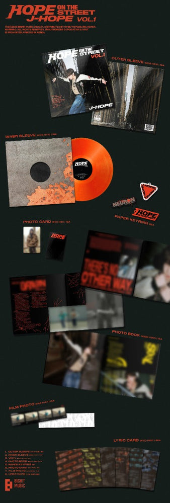 J-Hope (BTS) [Vinyl] (ONLINE ORDER ONLY)