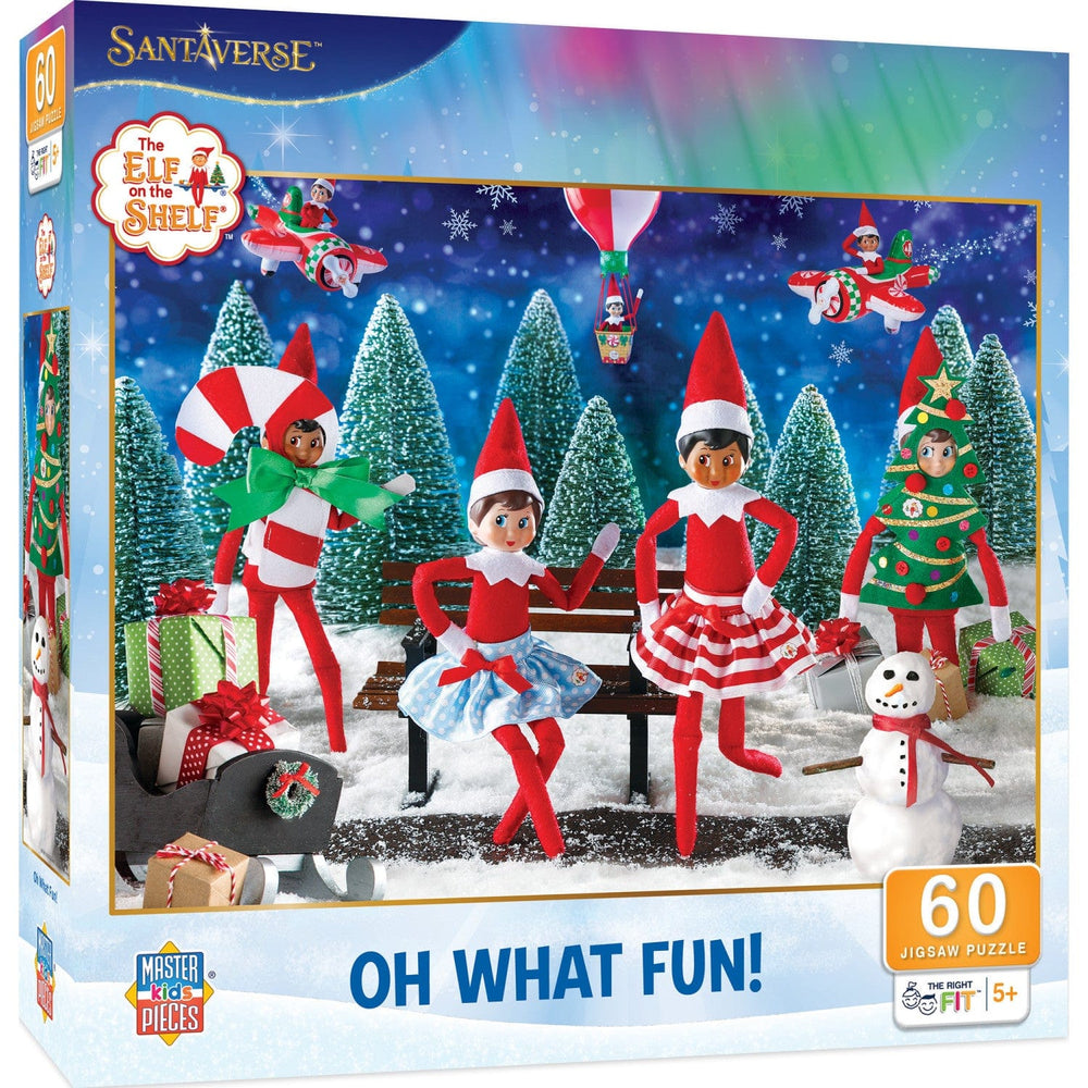 Elf on the Shelf - Oh What Fun 60 Piece Jigsaw Puzzle (ONLINE ORDER ONLY)