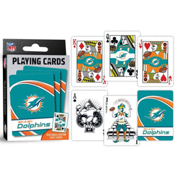 Miami Dolphins Playing Cards - 54 Card Deck (ONLINE ORDER ONLY)