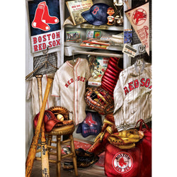 Boston Red Sox - Locker Room 500 Piece Jigsaw Puzzle