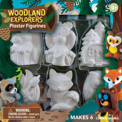 Woodland Explorers - Plaster Figurine Paint Set