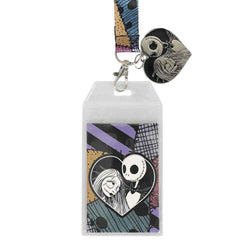 Tim Burton's The Nightmare Before Christmas Jack & Sally Breakaway Lanyard (Online Order Only)