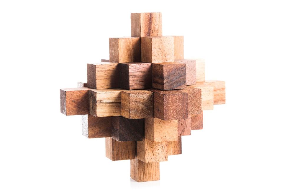 19 Piece Japanese crystal - Interlocking Puzzle (Online Order Only)