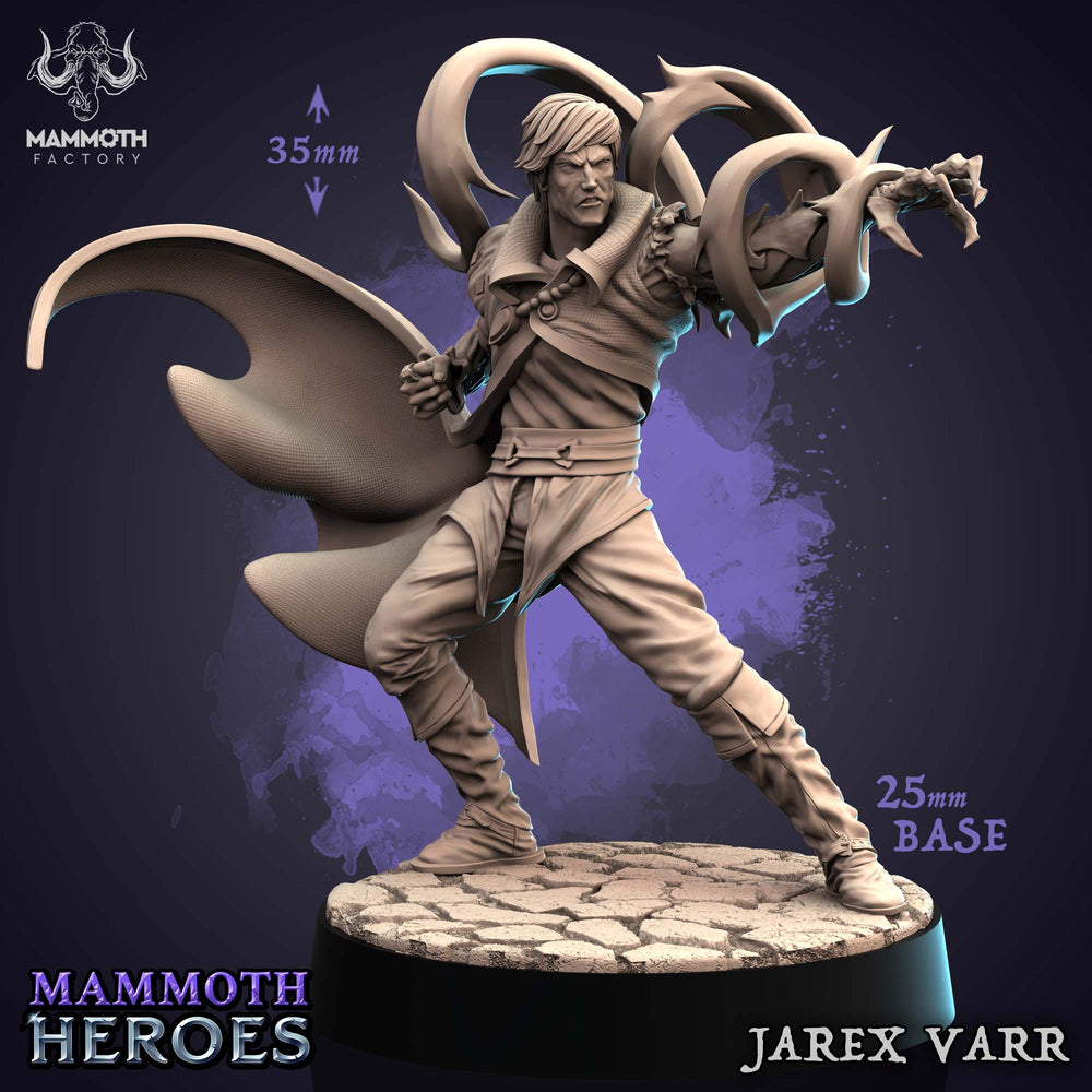 Jarex Varr (Undead Male Human Necromancer) (Online Order Only)